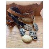Belts and buckles