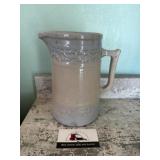 Stoneware pitcher