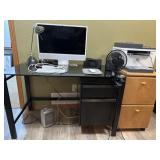 Office set up IMac computer