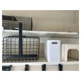 Stepstool, cargo bin for power chair, and tub