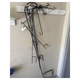 Shepherds hooks and garden flag holders