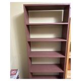 Wooden book shelf