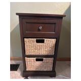 Wooden side table
