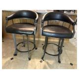Heavy swivel bar stools