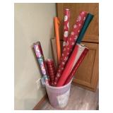 Wrapping paper and miscellaneous