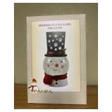 Snowman glitter globe projector