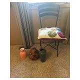 Chair and decor