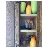 Glasses, measuring cups, miscellaneous