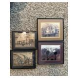 Framed art work