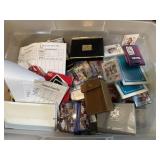 Playing cards and score pads