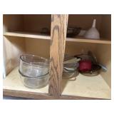 Mixing bowls, strainer, misc
