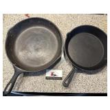 Cast iron skillets