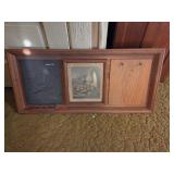Wall hangings for keys and chalkboard