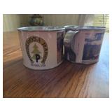 Ponderosa ranch tin cups