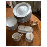 Assorted tableware