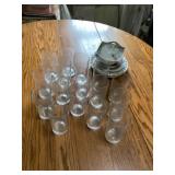 Glassware and assorted dishes