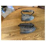 Cast iron sad irons