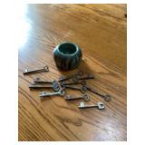 Vintage keys
