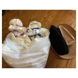 Vintage dolls and hats