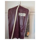 Vintage joe falk garment bag and suit coat