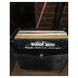 Records and carrying case