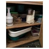 Contents of cupboard