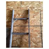 7ft tall wooden ladder- missing rung