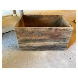 Wooden ammo box