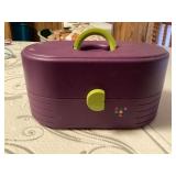 Vintage purple caboodle