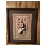 Needle point art