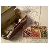 Train carry on full of jewelry