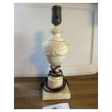 Lamp- very Heavy.  marble ?