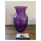 Purple vase