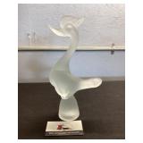 Frosted Glass Bird