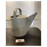 Galvanized watering can