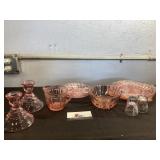 Pink Depression Glassware