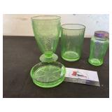 Uranium glass