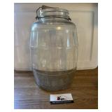 Glass Pickle Jar