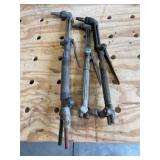 Cutting torch handles