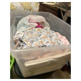 Misc fabrics in tote