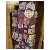 Cut circles for a quilt
