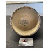 Stoneware Adel Iowa advertiser bowl