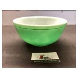Green Pyrex Bowl
