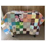 Unfinished quilt