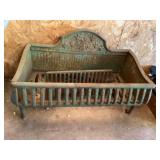 Cast iron log holder