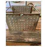 Metal locker bin