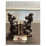 Ceramic Dog Bookends