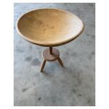 Wooden bowl stand