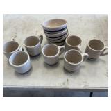 Roseville Stoneware dishes