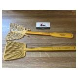 Advertiser fly swatter